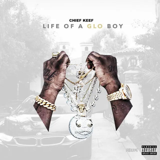 Music print | Chief Keef - Life Of A GLO Boy poster connecté
