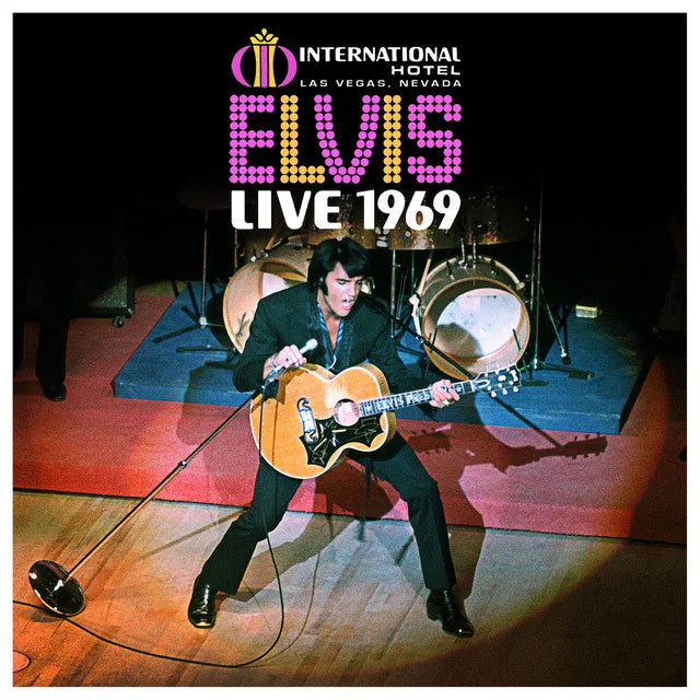 Music print | Elvis Presley - Live 1969 poster connecté