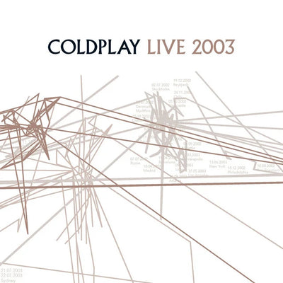 Music print | Coldplay - Live 2003