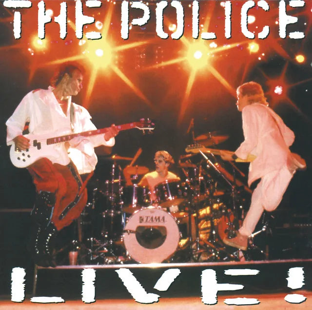 Music print | The Police - Live! poster connecté