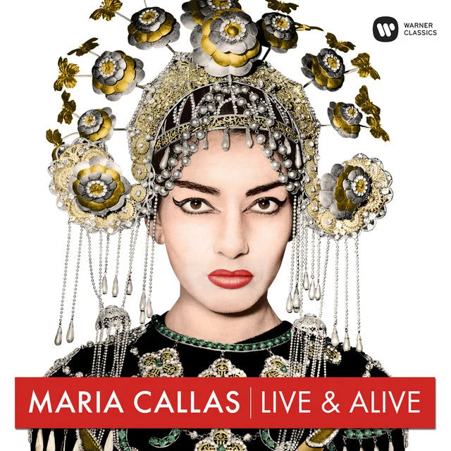 Music print | Maria Callas - Live & Alive poster connecté