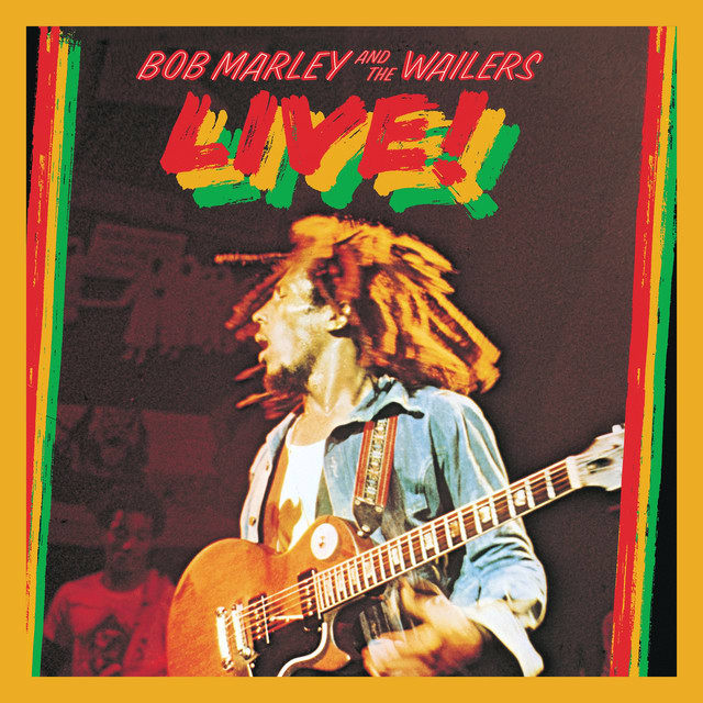 Music print | Bob Marley & The Wailers - Live! (Deluxe Edition) poster connecté
