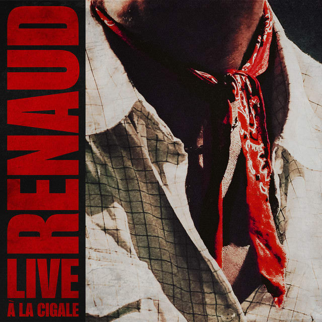 Music print | Renaud - Live à La Cigale, 2007 poster connecté