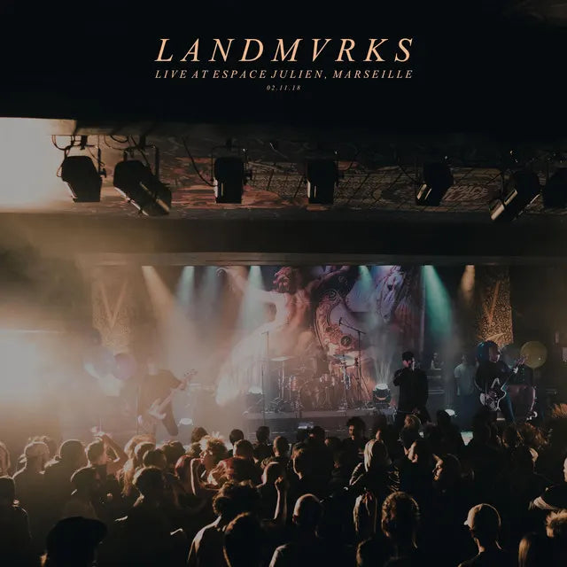 Music print | LANDMVRKS - Live at Espace Julien, Marseille poster connecté
