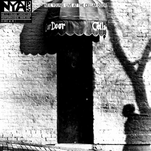 Music print | Neil Young - Live at the Cellar Door poster connecté