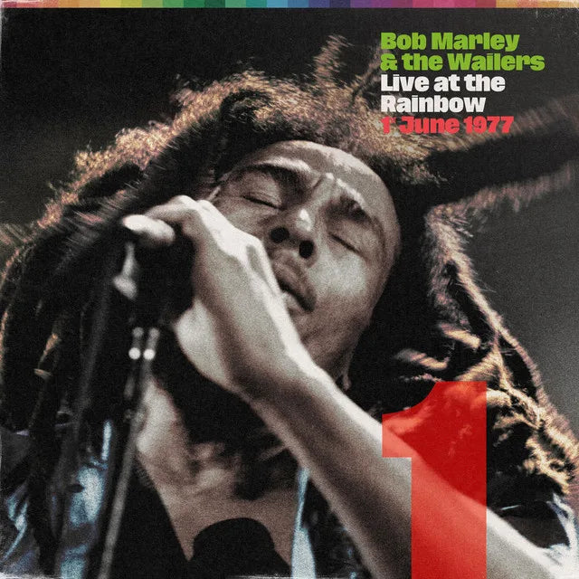 Music print | Bob Marley & The Wailers - Live At The Rainbow, 1st June 1977 poster connecté