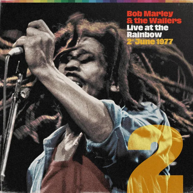 Music print | Bob Marley & The Wailers - Live At The Rainbow, 2nd June 1977 poster connecté