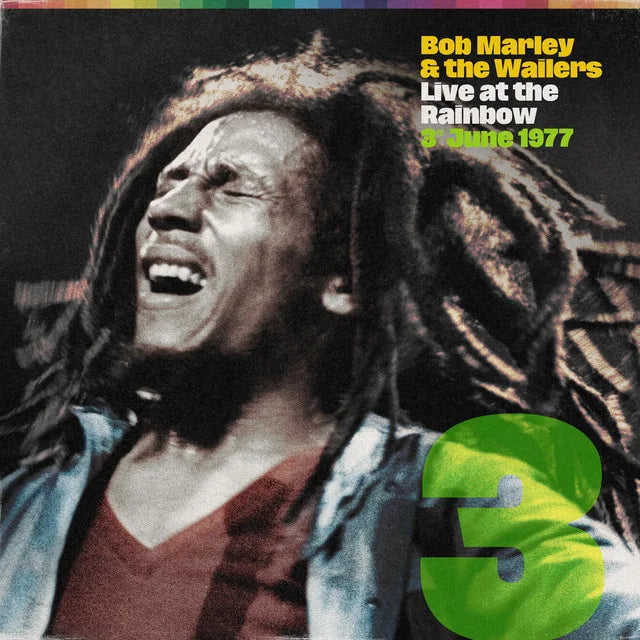 Music print | Bob Marley & The Wailers - Live At The Rainbow, 3rd June 1977 poster connecté