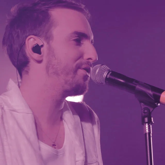 Music print | Christophe Willem - Live au Centquatre poster connecté