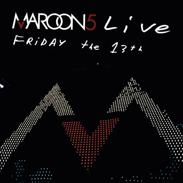 Music print | Maroon 5 - Live Friday The 13th poster connecté