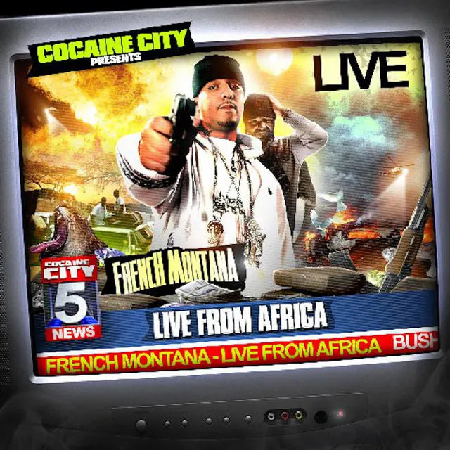Music print | French Montana - Live From Africa poster connecté