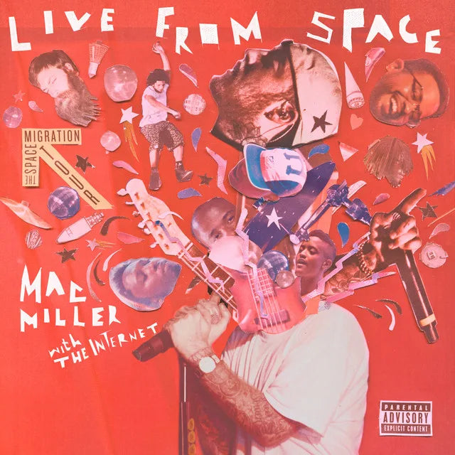 Music print | Mac Miller - Live From Space poster connecté