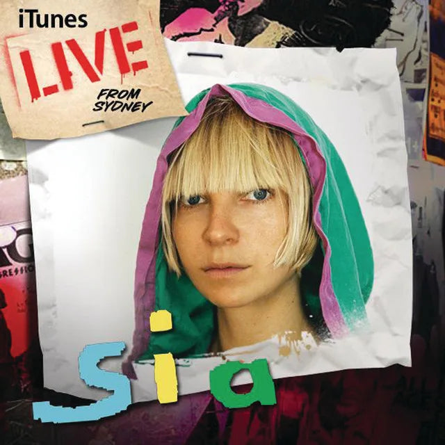 Music print | Sia - Live from Sydney poster connecté