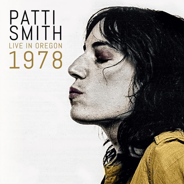 Music print | Patti Smith - Live In Oregon 1978 poster connecté