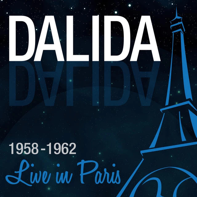 Music print | Dalida - Live in Paris - Dalida poster connecté