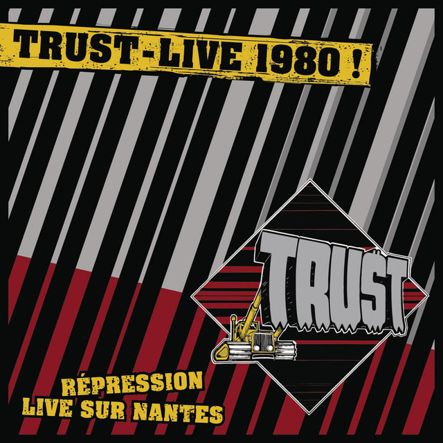 Music print | TRUST - Live Repression Nantes 1980 poster connecté