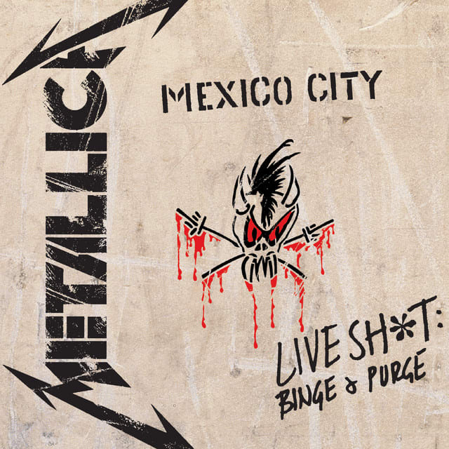 Music print | Metallica - Live Sh*t: Binge & Purge (Live In Mexico City) poster connecté