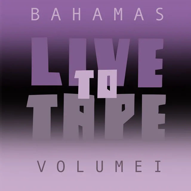 Music print | Bahamas - Live To Tape: Volume I poster connecté