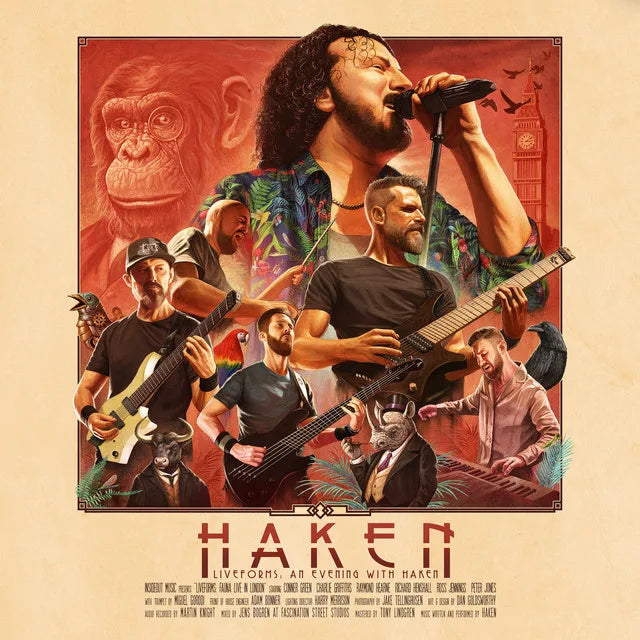 Music print | Haken - Liveforms: An Evening With Haken (Live in London 2024) poster connecté