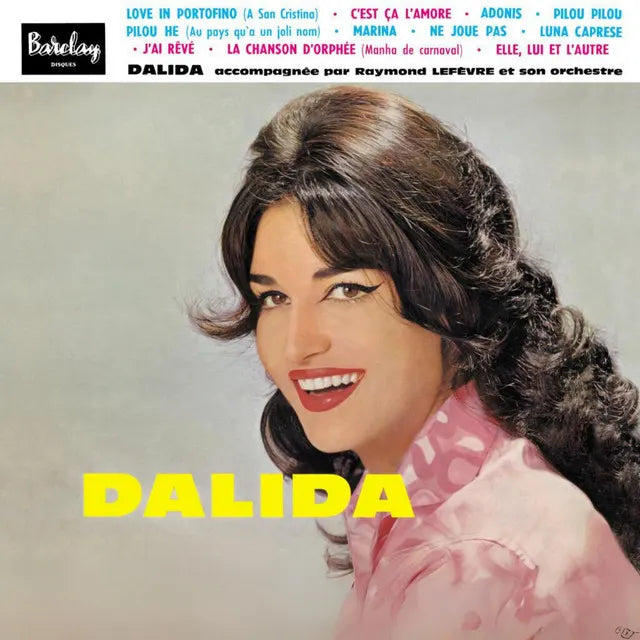Music print | Dalida - Love In Portofino poster connecté