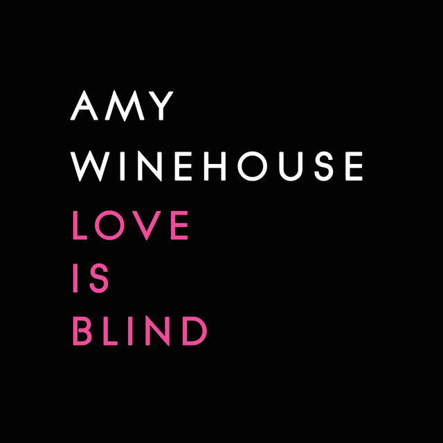 Affiche de l'album Love Is Blind de Amy Winehouse, poster connecté NFC 30 × 30 cm