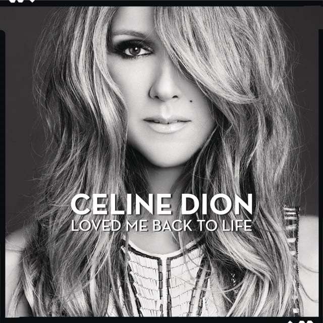 Music print | Céline Dion - Loved Me Back to Life poster connecté