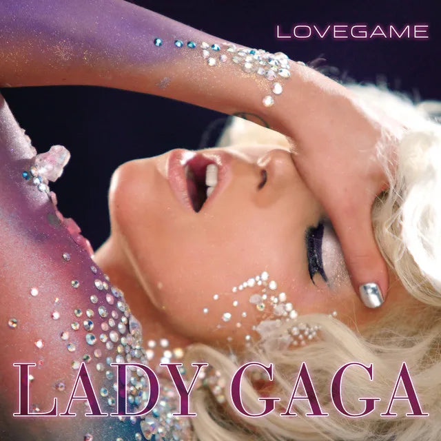Music print | Lady Gaga - LoveGame poster connecté