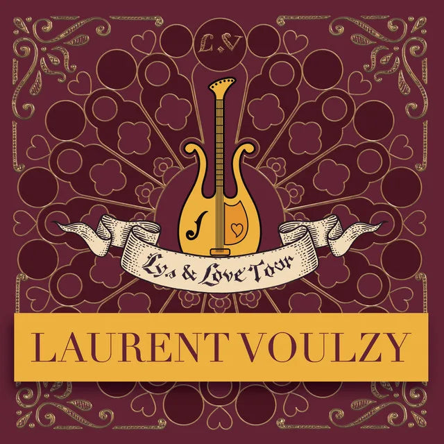 Music print | Laurent Voulzy - Lys & Love (Live) poster connecté