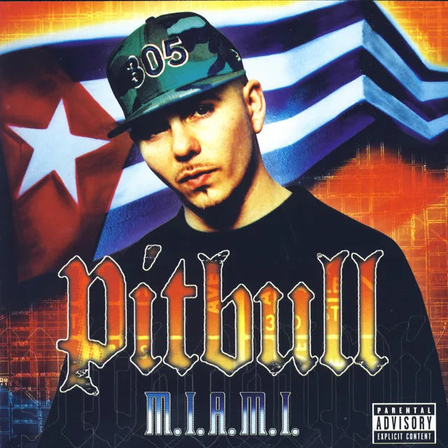 Music print | Pitbull - M.I.A.M.I. poster connecté