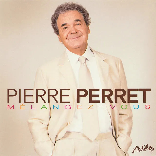 Music print | Pierre Perret - Mélangez-vous poster connecté