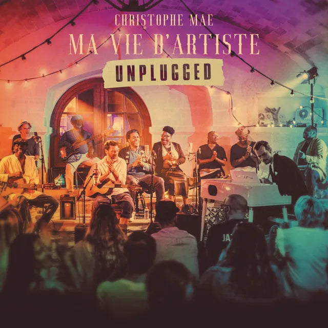 Music print | Christophe Maé - Ma vie d'artiste Unplugged poster connecté