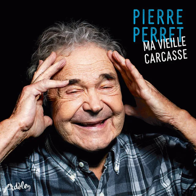 Music print | Pierre Perret - Ma vieille carcasse poster connecté