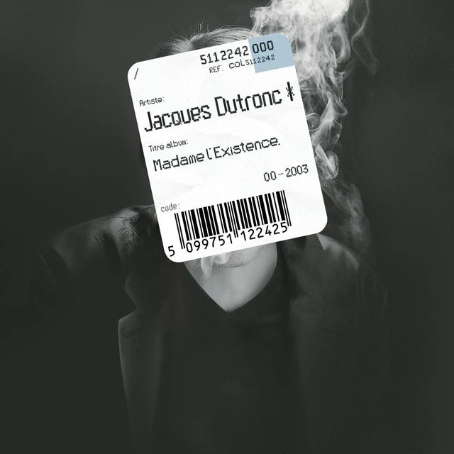 Music print | Jacques Dutronc - Madame l'existence poster connecté
