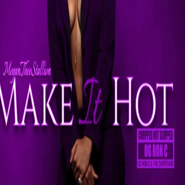 Music print | Megan Thee Stallion - Make It Hot (ChopNotSlop Remix) poster connecté