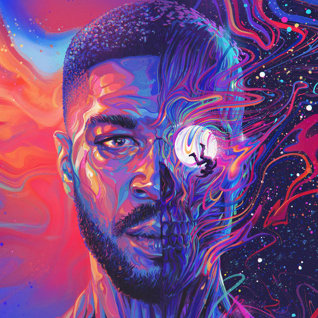 Music print | Kid Cudi - Man On The Moon III: The Chosen poster connecté