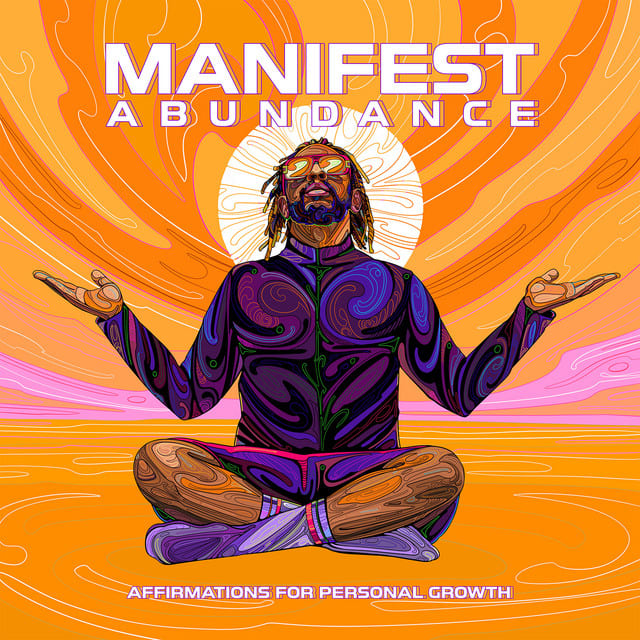 Music print | Lil Jon & Kabir Sehgal - Manifest Abundance: Affirmations for Personal Growth poster connecté