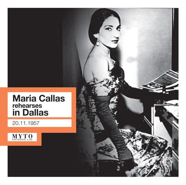Music print | Maria Callas & Dallas Symphony Orchestra & Nicola Rescigno - Maria Callas Rehearses in Dallas (Live) poster connecté