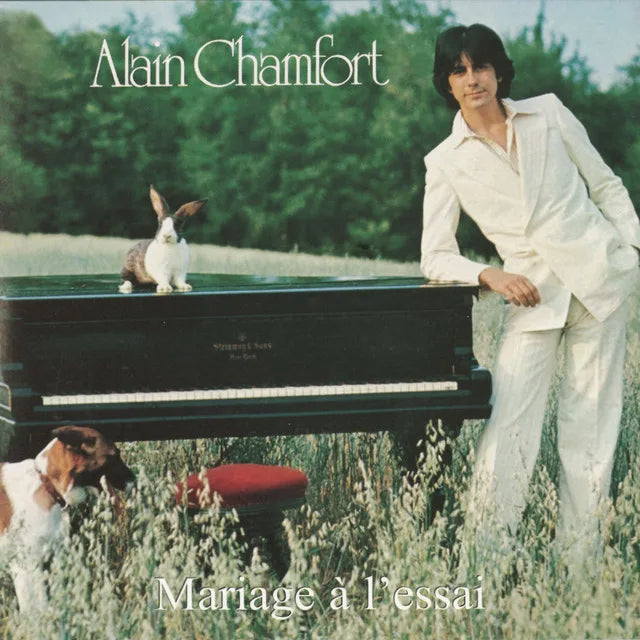 Music print | Alain Chamfort - Mariage à l’essai poster connecté
