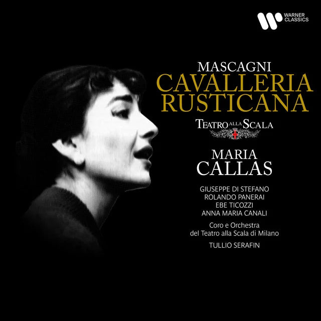 Music print | Pietro Mascagni & Maria Callas & Giuseppe Di Stefano & Orchestra Del Teatro Alla Scala, Milano & Tullio Serafin - Mascagni: Cavalleria rusticana poster connecté