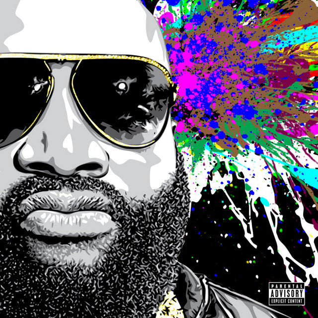 Music print | Rick Ross - Mastermind (Deluxe) poster connecté