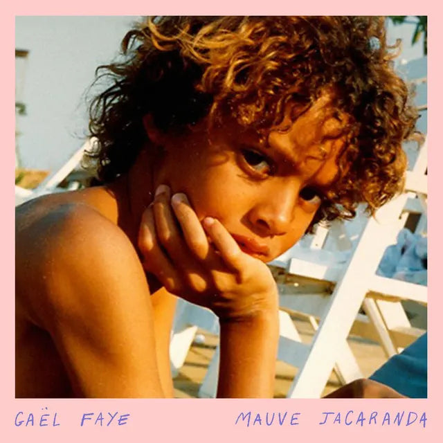Music print | Gaël Faye - Mauve Jacaranda poster connecté