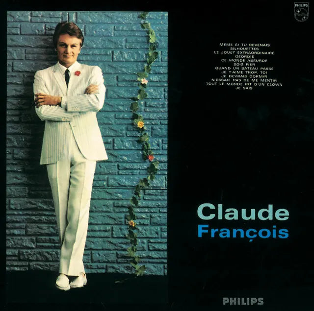 Music print | Claude François - Meme Si Tu Revenais poster connecté