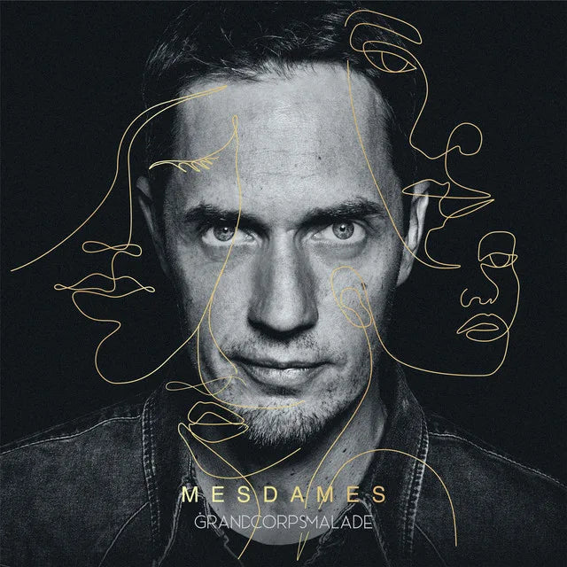Music print | Grand Corps Malade - MESDAMES deluxe poster connecté