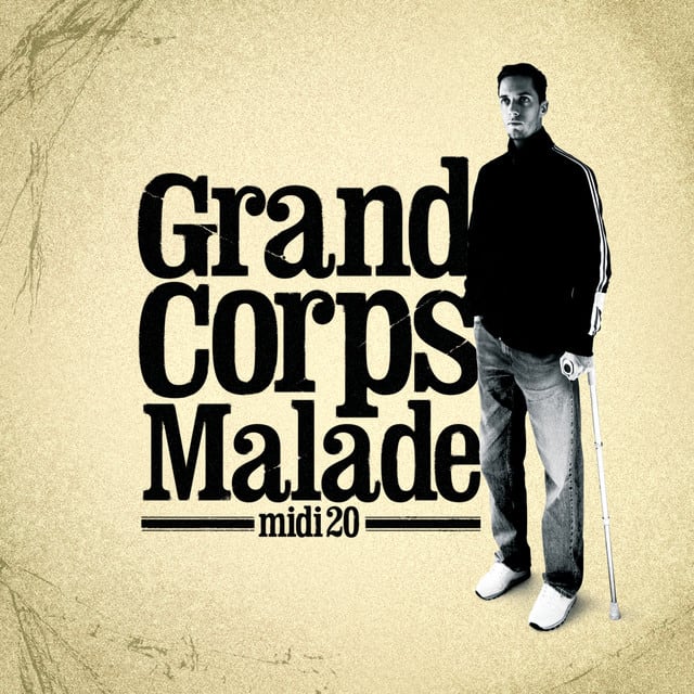 Music print | Grand Corps Malade - Midi 20 poster connecté