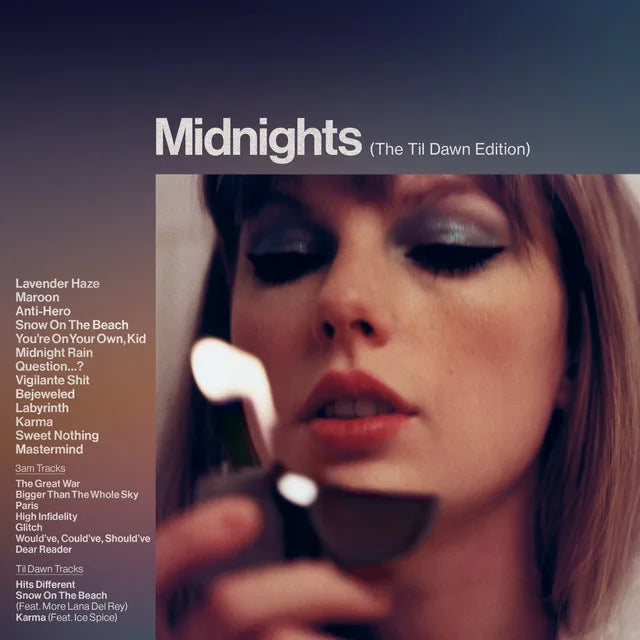Music print | Taylor Swift - Midnights (The Til Dawn Edition) poster connecté