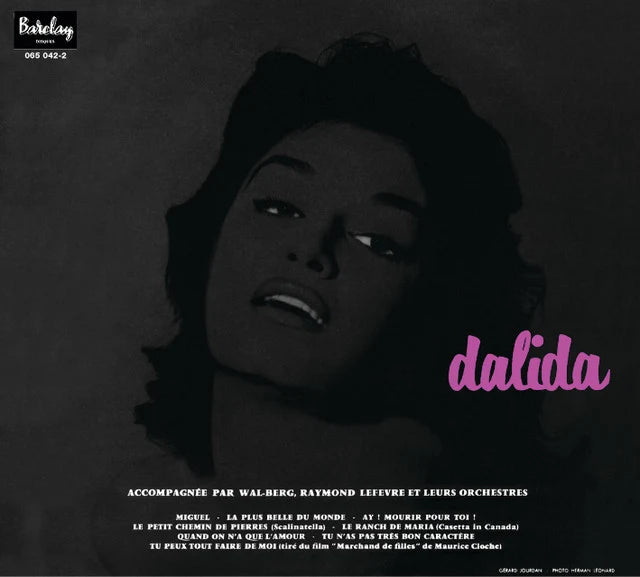 Music print | Dalida - Miguel Vol 2 poster connecté