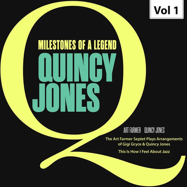 Music print | Quincy Jones - Milestones of a Legend. Quincy Jones, Vol. 1 poster connecté