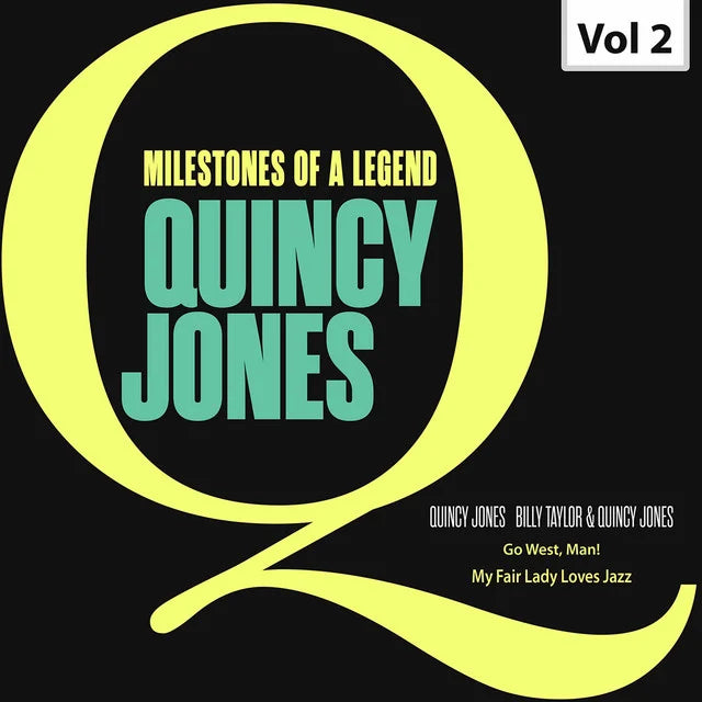 Music print | Quincy Jones - Milestones of a Legend. Quincy Jones, Vol. 2 poster connecté