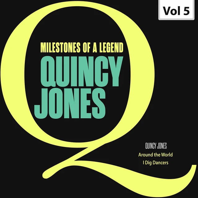 Music print | Quincy Jones - Milestones of a Legend. Quincy Jones, Vol. 5 poster connecté
