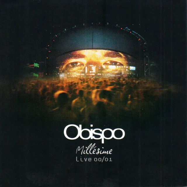 Music print | Pascal Obispo - Millésime (Live 00/01) poster connecté